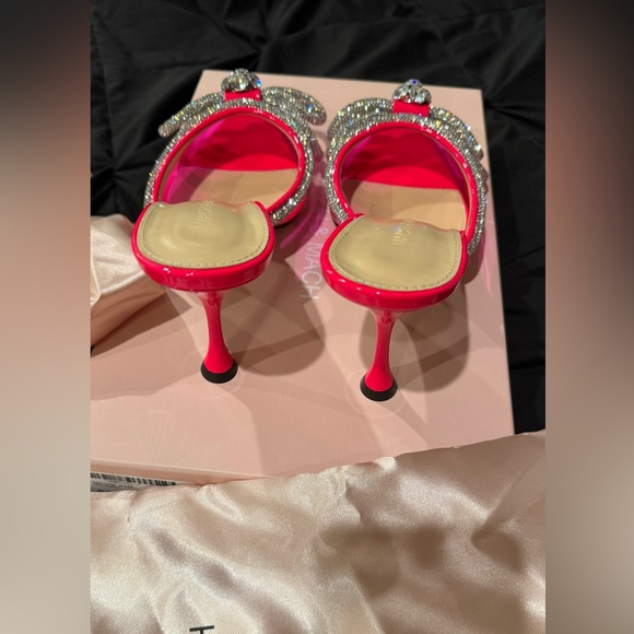 Mach & Mach pink pvc slides never worn size 40 - Picture 4 of 5